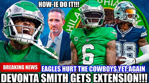 💥DeVonta Smith Signs EXTENSION! HOW-IE DO IT! 🚀 Eagles SCREW The Cowboys And CeeDee "LITTLE" Lamb🥊