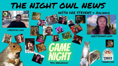 The Night Owl News With Dee Stevens, Orlando, Dame & Ox 'Game Night'-04/05/2023