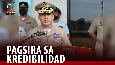 Pagsira ng gobyerno sa kredibilidad ni Vice Admiral Carlos, hindi umubra; Gibo Teodoro, Año napahiya