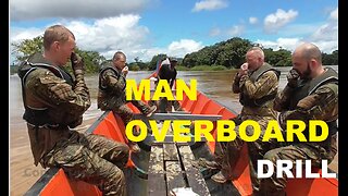 Man Overboard and Rescue in the Amazon Jungle