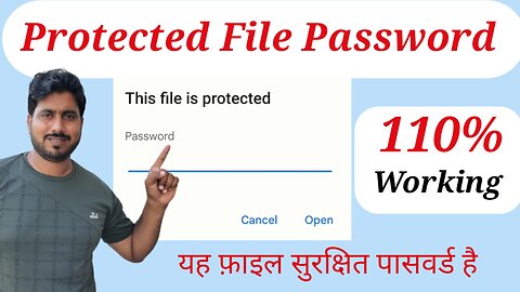 This file Is Protected password Kaise pata Karen