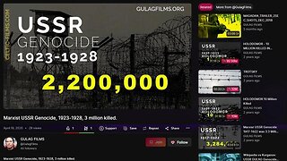 Marxist USSR Genocide, 1923-1928, 3 million killed - Gulag Films/Celtic-Films.com Michael Kingsbury