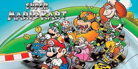 Super Mario Kart SNES Gameplay Complete