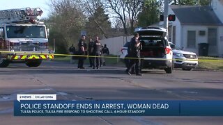 Police Standoff Ends in Arrest, Woman Dead