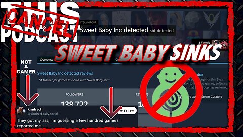 Sweet Baby Sinks! Gamers Start "Noticing!"