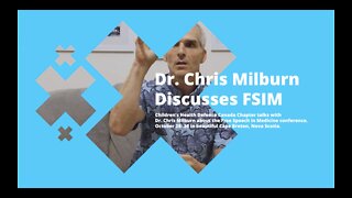 Dr. Chris Milburn discusses the Free Speech in Medicine Conference