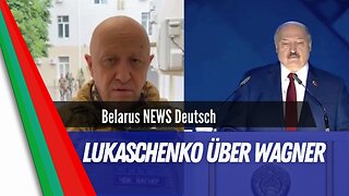 Lukaschenko redet über Wagner Söldner.