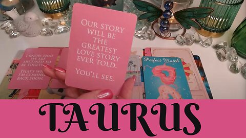 TAURUS♉💖THEY'RE READY FOR THIS CONNECTION💕🙌 IT'S WORTH THE WAIT💓🪄TAURUS LOVE TAROT💝