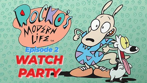 Rocko's Modern Life S1E2 | Watch Party