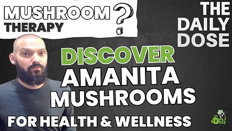 Benefits Of Amanita Mushrooms For Mental Health Explored