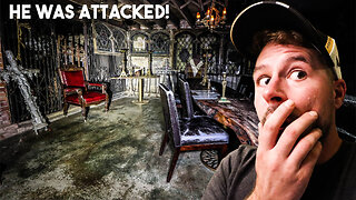 (I CANNOT BELIEVE THIS HAPPENED!) HE WAS ATTACKED BY EVIL ENTITY AT THE HAUNTED MONASTERY
