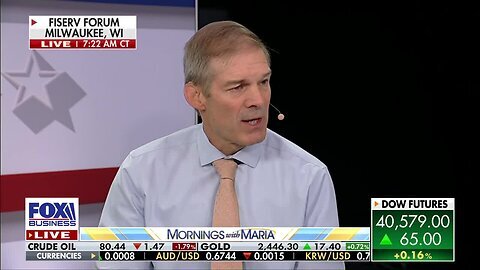 Jim Jordan calls out Dems for criticizing Florida judge who dismissed Trump case