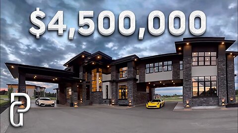 Inside a $4,500,000 Mega MANSION in Calgary, Canada!