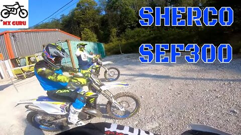 Test riding the 2019 Sherco SEF300 !