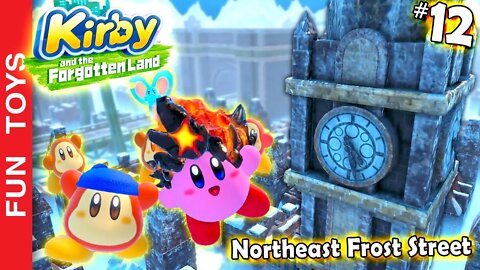 Kirby and the Forgotten Land #12 - Chegou a hora do MUNDO DA NEVE! E fizemos outros DESAFIOS!