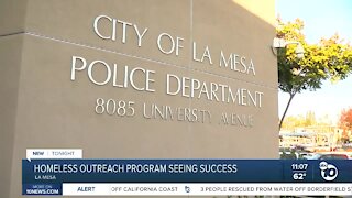 La Mesa Homeless Outreach Program seeing success