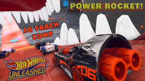 PS5 | Hot Wheels Unleashed: More 'Power Rocket'! Ten Track Compilation, Online Multiplayer Crossplay