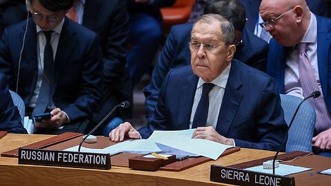 Sergey Lavrov - UN Security Council meeting on Ukraine (multi subs)