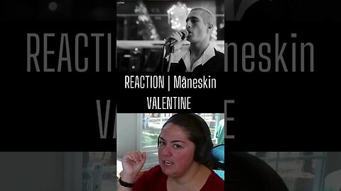 REACTION | Måneskin | Valentine #shorts #viral #music #reaction #subscribe