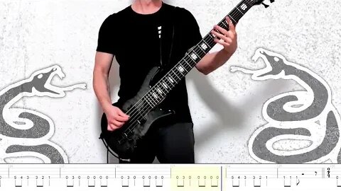 Metallica - The Struggle Within - Bass Cover with Play Along Tabs