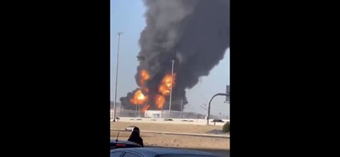 IRANIAN ATTACK ON SAUDI ARAMCO FACILITY?