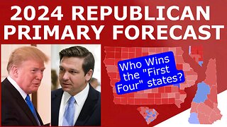THE FIRST FOUR! - 2024 Republican Primary Prediction (May 30, 2023)