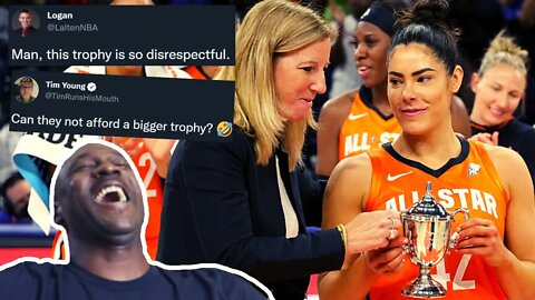 WNBA Gets ROASTED For Pathetic All Star Game MVP Trophy | This Is SAD