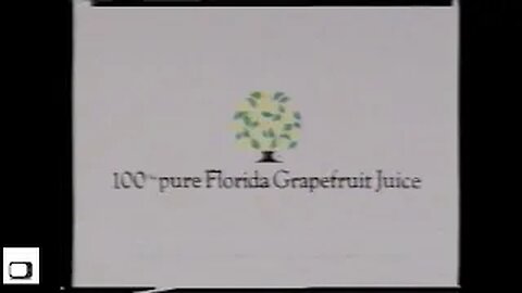 Florida Grapefruit Juice Commercial (1990)