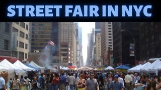 New York City Street Fair - Summer 2022