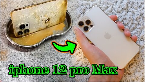 From Trash to Treasure | Restoring Abandoned | iPhone 12 Pro Max