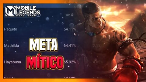 ESSE É O META DO MÍTICO 2 PRA CIMA | OUTUBRO 2021 | Mobile Legends