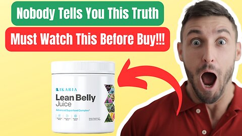 Ikaria Lean Belly Juice Reviews || Ikaria Lean Belly Juice My Honest Reveiw (Don't Miss This!)