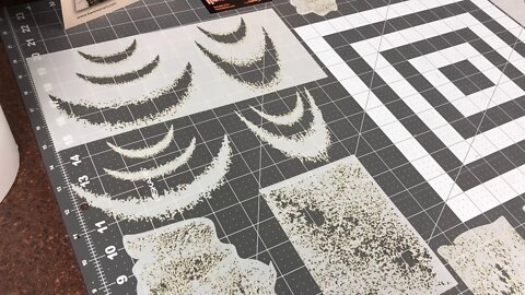 HammAir Art Studio splatter stencils