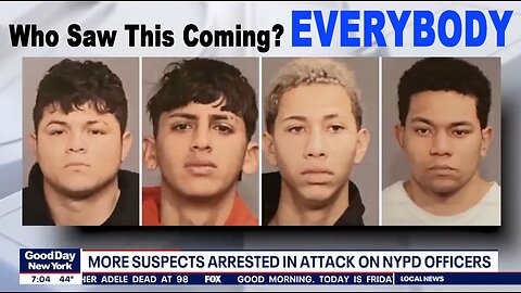 Migrants Attacking NYPD Officers In Times Square: Who Saw This Coming?=EVERYBODY