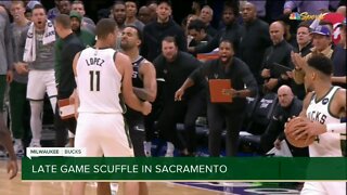 Brook Lopez ejected from Bucks game after defending Giannis