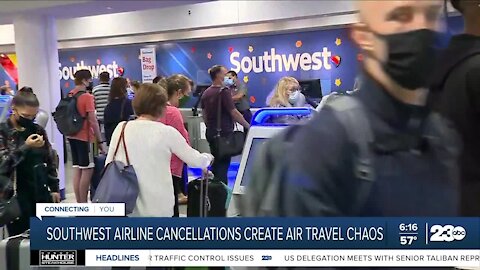 Southwest Airline cancelations create air travel chaos