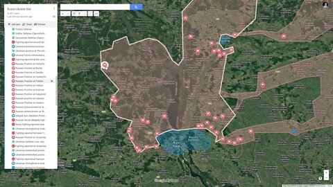 [ Northern Front ] Update of all Russian northern-Ukraine positions according to Ukrainian intel