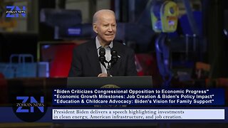 President Biden's Address Clean Energy, Jobs, and Infrastructure Investments