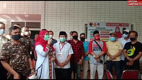 Eva Dwiana Unggul Hitung Cepat di Pilwakot Bandar Lampung Ucapkan Terima Kasih Pada Para Pendukung