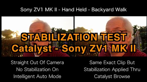 Stabilization With Catalyst Software - How Does It Look?