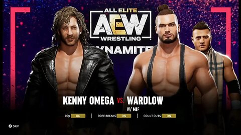 AEW Fight Forever Kenny Omega Road to Elite Part 6 Kenny Omega vs Wardlow w/ MJF