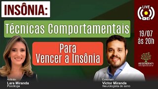 Insônia: Técnicas Comportamentais para vencer a Insônia