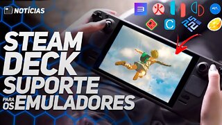 Steam Deck vai rodar todos os emuladores