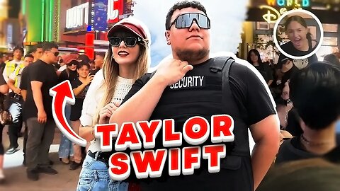Fake Taylor Swift BodyGuard Prank