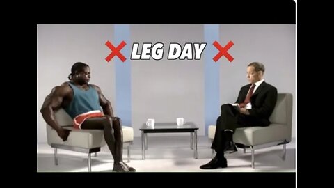 This is why you train legs...
