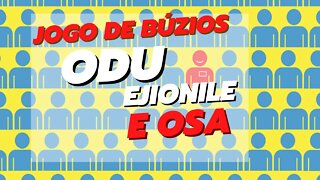 JOGO DE BÚZIOS - ODU EJIONILE E ETAOGUNDA - @Kitanda dos Orixás