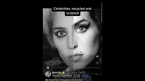 Recycled celebrities