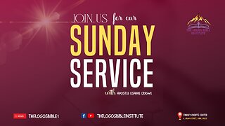 SUNDAY 2022-11-20 - PROPHETIC FLOW - APOSTLE OSAIHIE ODIGWE