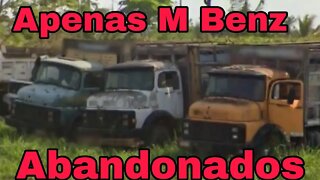 Ep.267 🚚 Caminhões MERCEDES BENZ Abandonados Repousando Brasil