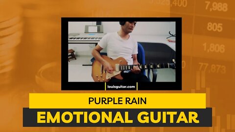 Purple Rain Cover - Prince Tribute - Guitar Solo